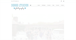 Desktop Screenshot of debbiestogden-photography.co.uk